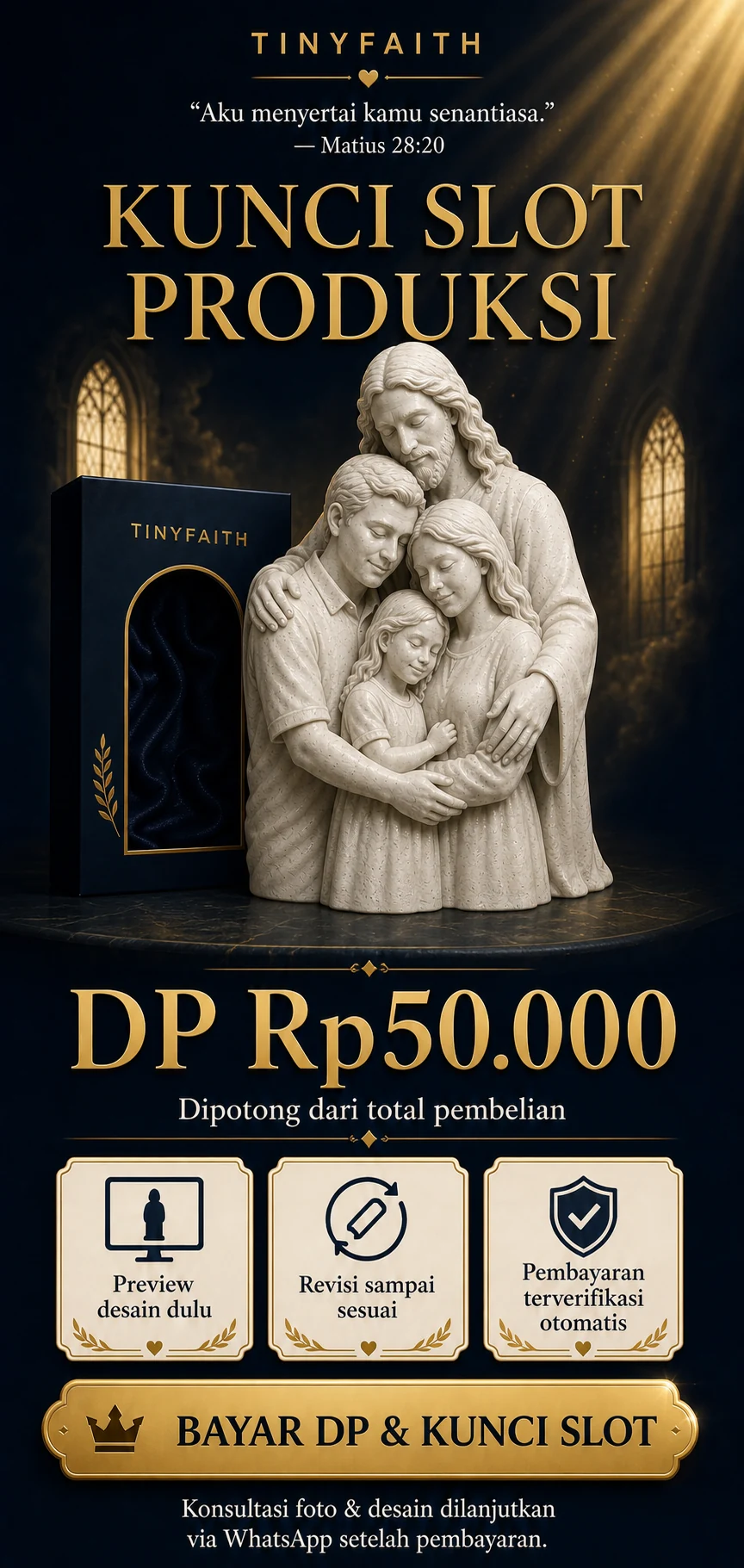 TinyFaith — Kunci slot produksi dengan DP Rp50.000